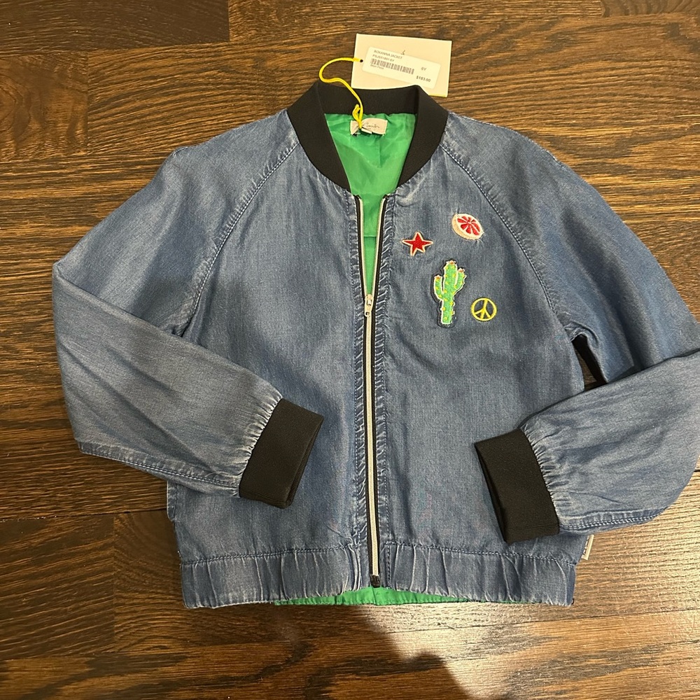 Paul Smith Kids Denim Jacket with Patches 6y